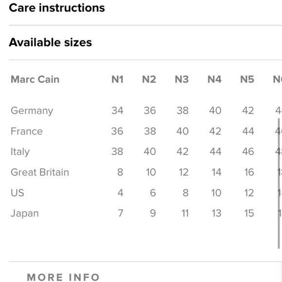 Marc Cain Addition Blue White Striped A Line Dress - Picture 8 of 8